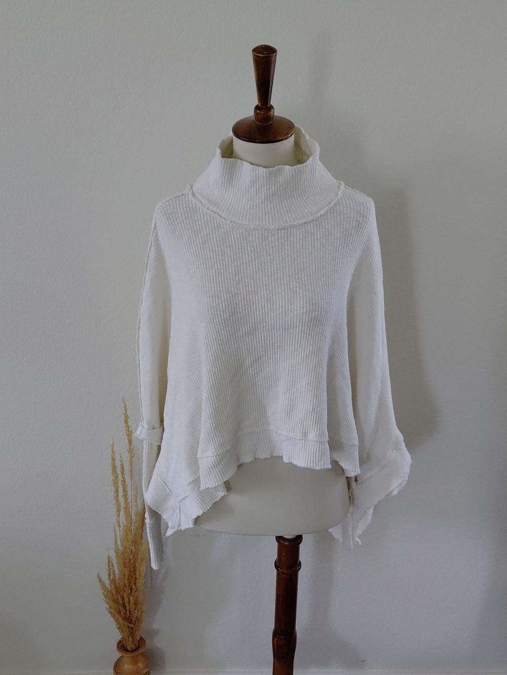 We The Free Moon Daisy Thermal Pullover Sweater